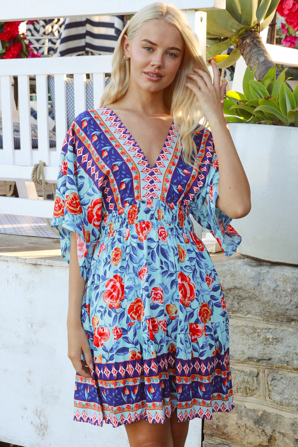 Kennedy Kailani Mini Dress Dreamcatcher Bohemian