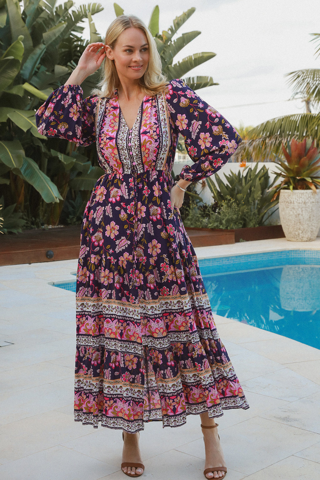 Leilani Maxi Dress Joelle – Dreamcatcher Bohemian