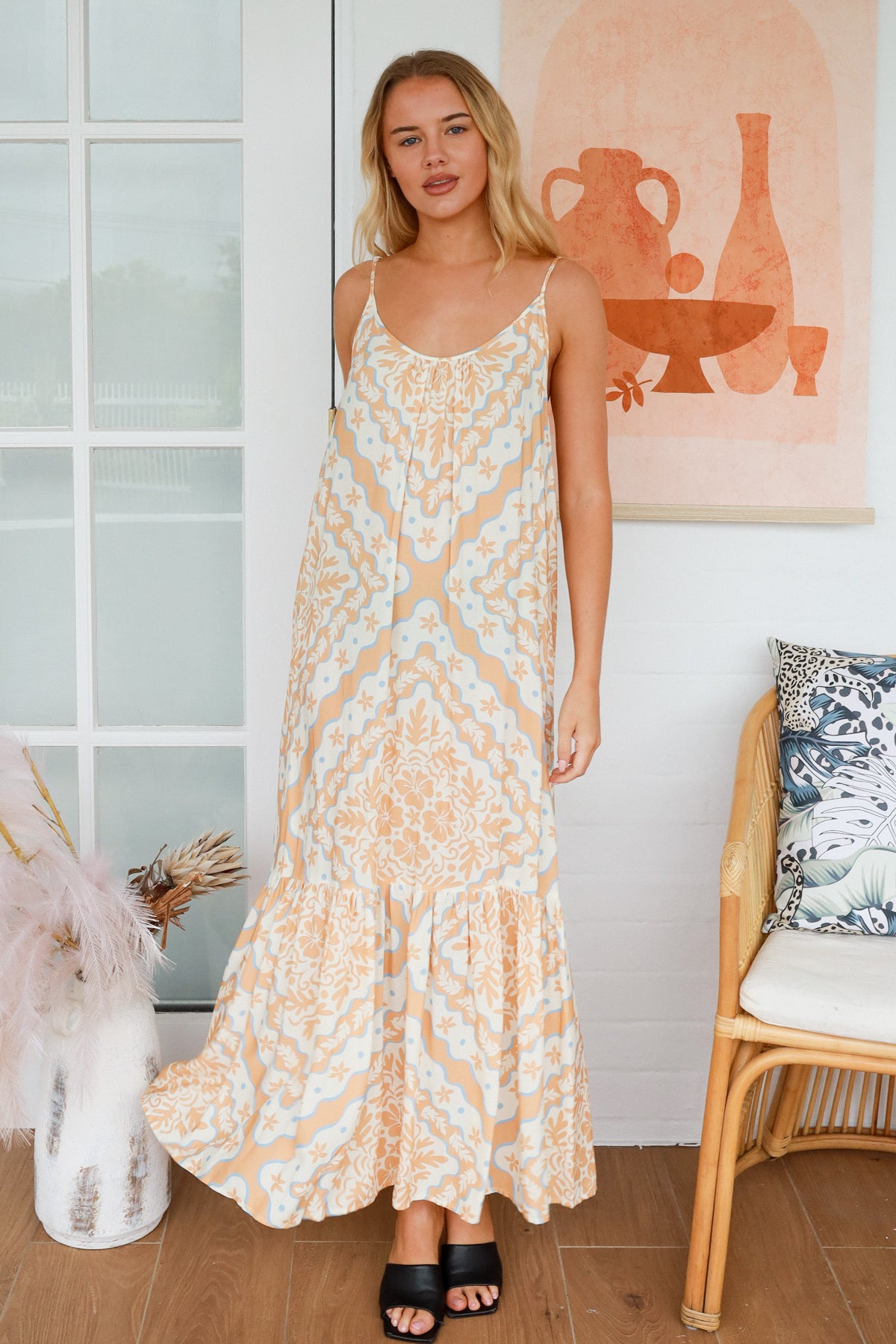 Gina Slip Maxi Dress