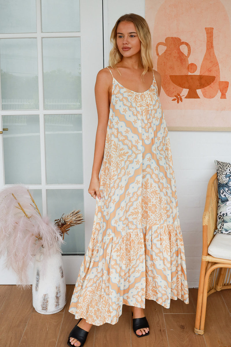 Gina Slip Maxi Dress