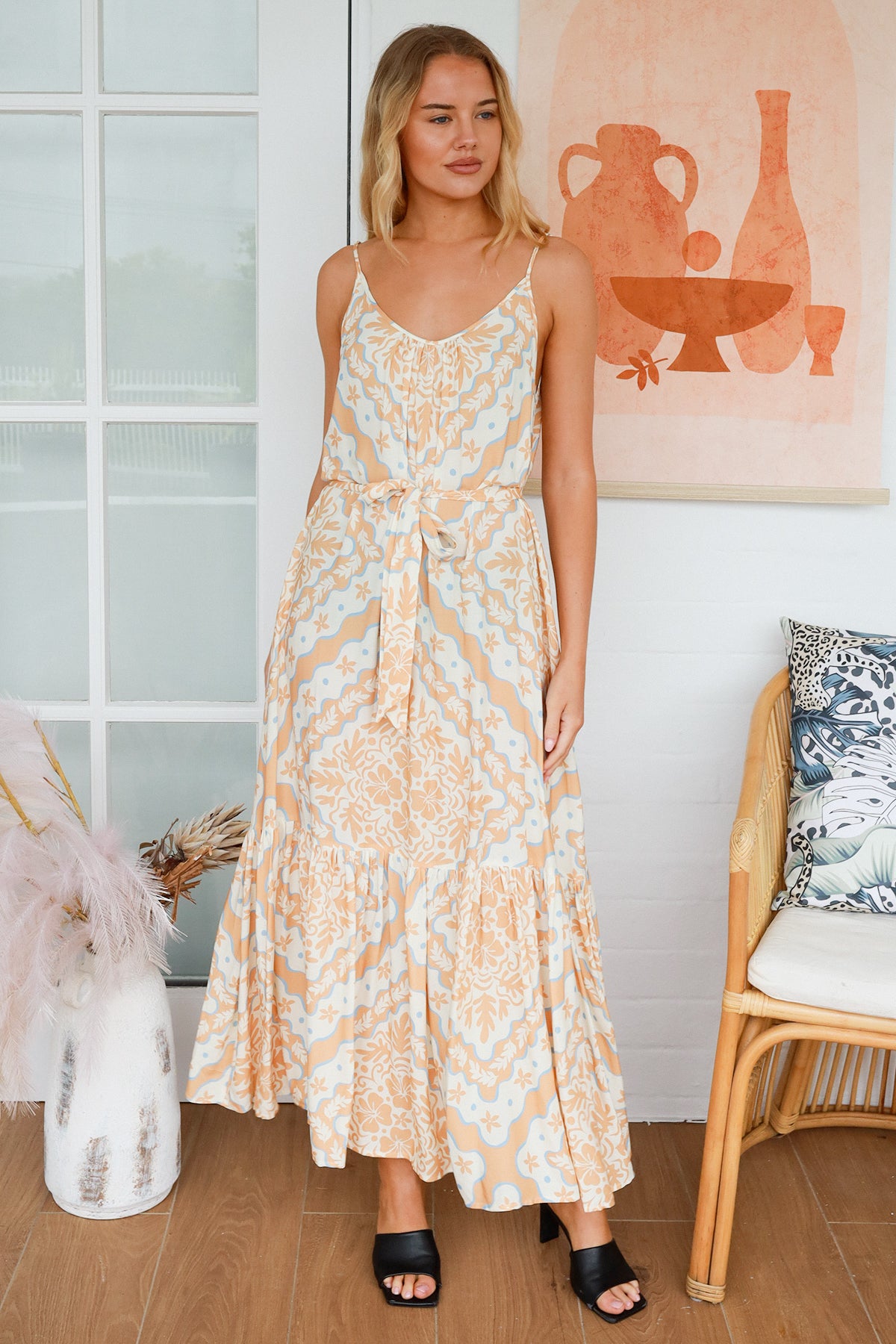 Gina Slip Maxi Dress